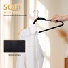 Pack of 60 Velvet Hangers, Space-Saving Heavy Duty Clothes Hangers