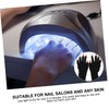 OHPHCALL 2pcs Hand Gloves for Gel Nail Lamp Manicure Gloves