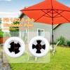Inground Umbrella Base/Stand,Aluminum Alloy Outdoor Umbrella Stand,Heavy Duty Umbrella Holder