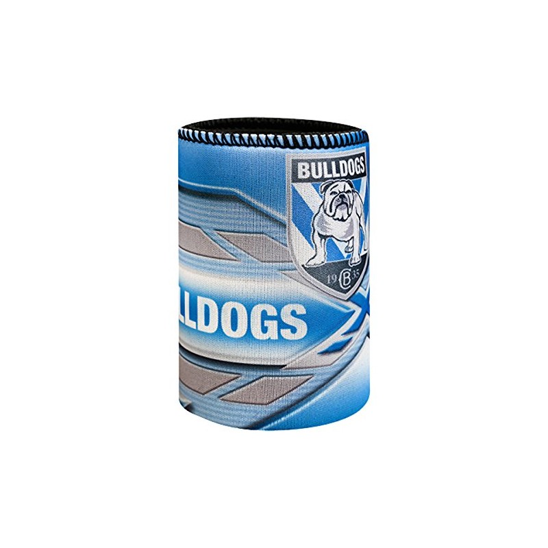 Canterbury Bulldogs NRL Rugby Logo Can Cooler