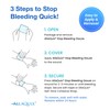 AllaQuix High Performance Stop Bleeding Gauze Pads – 10-Pack (2"x2")
