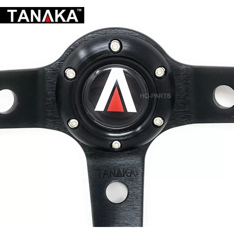 Tanaka DECKED OUT 6 Bolt 350mm Deep Dish PVC Carbon