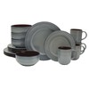 Scott Living Asher 16 Piece Dinnerware Set, Service for 4,