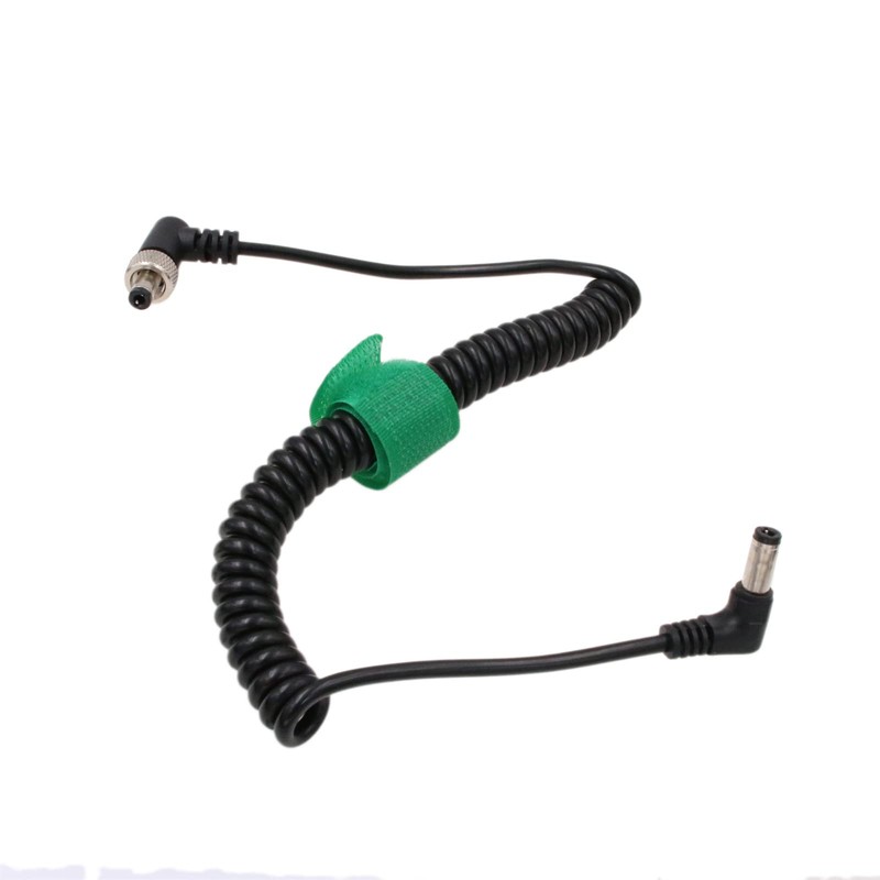 Right Angle DC 2.5mm to Locking DC 2.5mm Power Cable