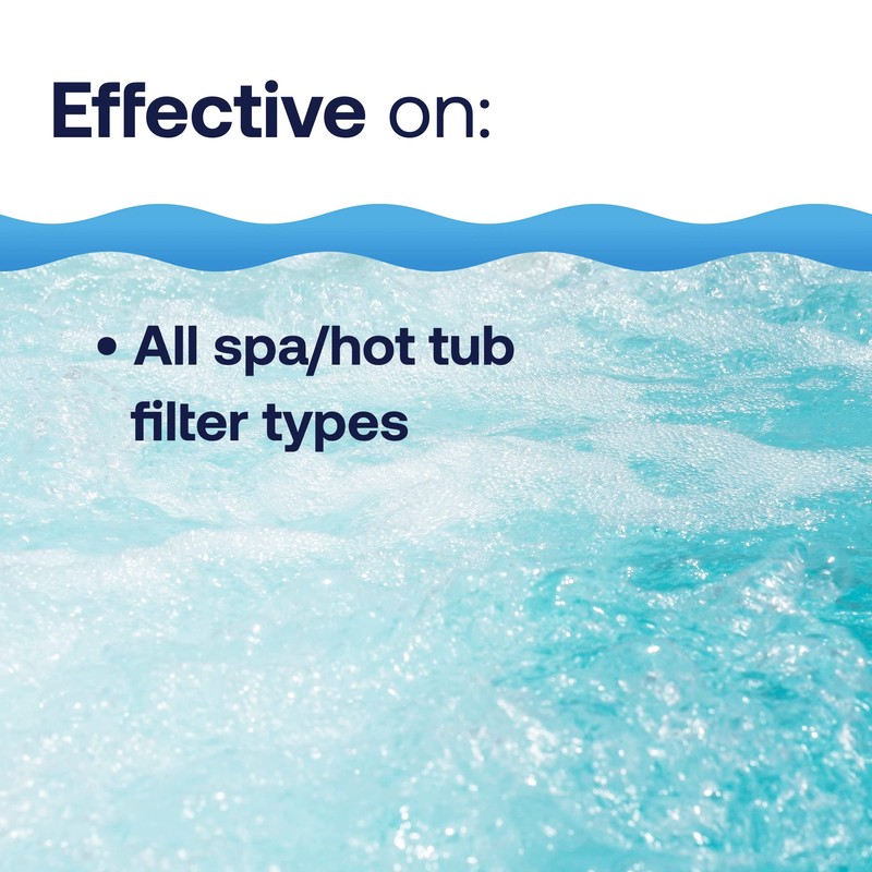 HTH Spa 86123 Filter Cleaner, Spa & Hot Tub Chemical