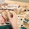 ROKR Model Car Kits Wooden 3D Puzzles Model Building Kits