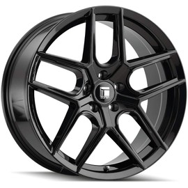 Touren TR79 Gloss Black Wheel with Alloy Steel (18 x 9.5 inches /120 x 120 mm, 40 mm Offset)