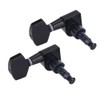 3L 3R Black Closed Zinc Alloy Machine Heads String Tuning