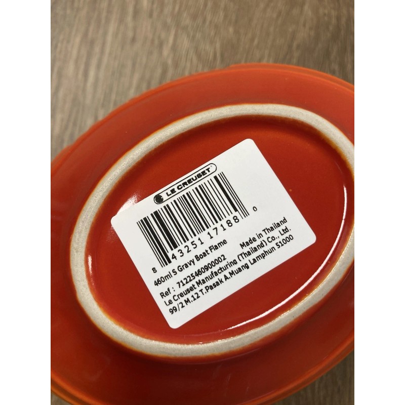 Le Creuset "Flame" Signature Gravy Boat LE CREUSET 12 Oz