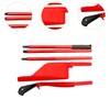 Milageto Telescopic Gutter Cleaning Tool Leaf Grabber Scoop Professional Multifunctional