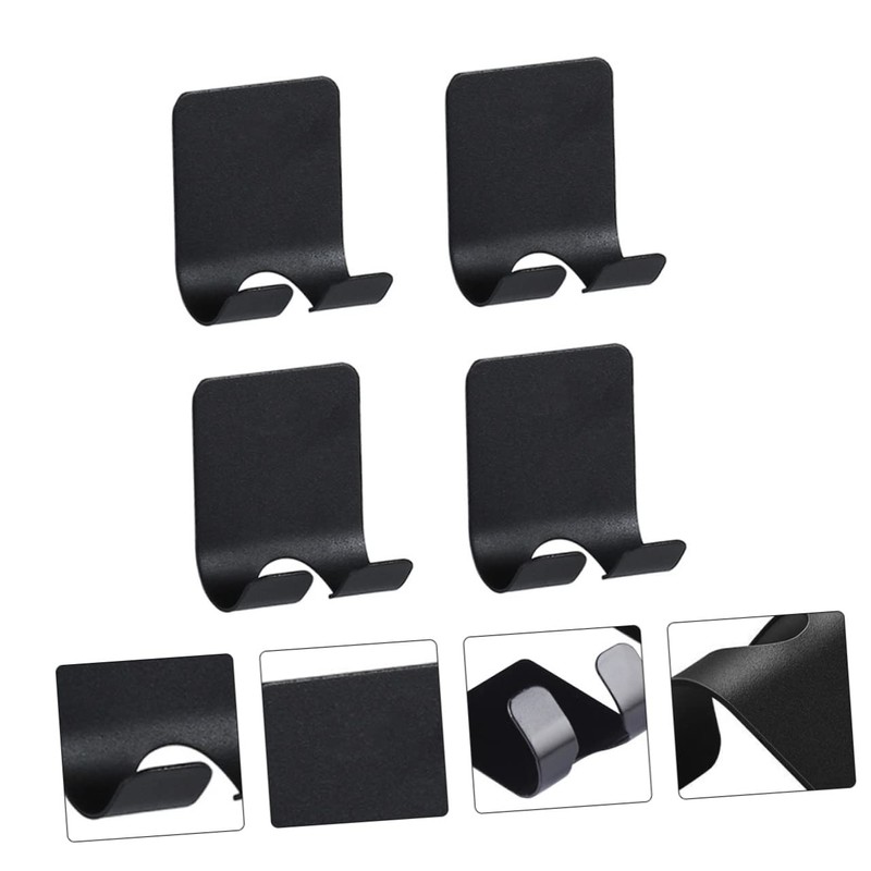 Levemolo Stainless Steel Shaver Rack 4pcs Shaver Holder Rustproof Wall