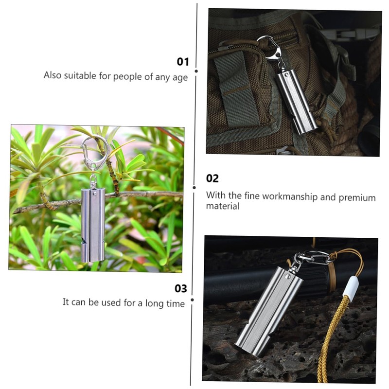 KOMBIUDA Referee Used Whistle Outdoor Activity Emergency and Survival Game