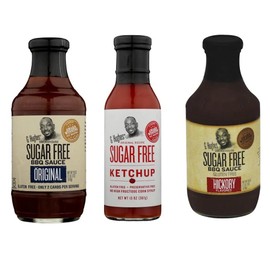 LIMITED EDITION - G Hughes Sugar Free Ketchup 13 oz Original Sugar Free BBQ Sauce 18 oz Sugar Free Hickory BBQ Suace 18 oz