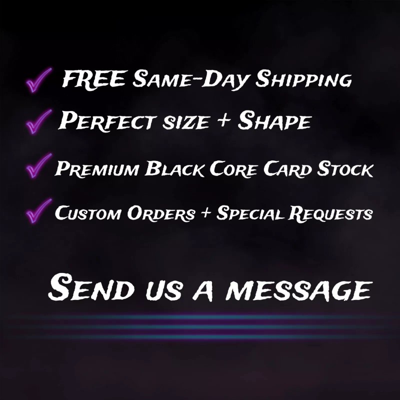 Bristly Bill, Spine Sower Proxy Card with Custom designed art