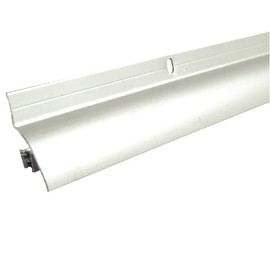 Clear Anodized Aluminum Bottom of Door Rain Drip (711CA), SMS #6 x 1/2'' included, (42'' L x 9/16'' W x 1-3/8'' H)