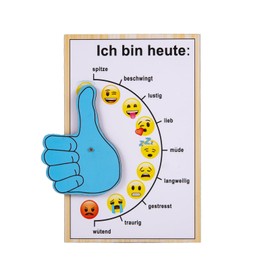 ARVOV Wooden Mood Barometer, Mood Indicator, Office Gadgets, Desk Gadgets, Office Gifts, Funny Gifts, Desk Decoration Aesthetic, Funny Gadgets