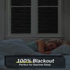 rabbitgoo Blackout Window Film, Sun Light Blocking Window Black Out