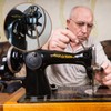 72 Inch Sewing Machine Leather V-Belt with Hooks, Leather Strap