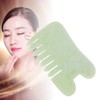 Artibetter Jade Gua Sha Massage Tool Comb Shape Spa Acupuncture