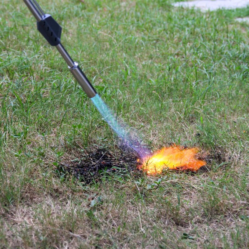 BLUEFIRE 38" Long Propane Weed Torch 50K BTU Trigger Start