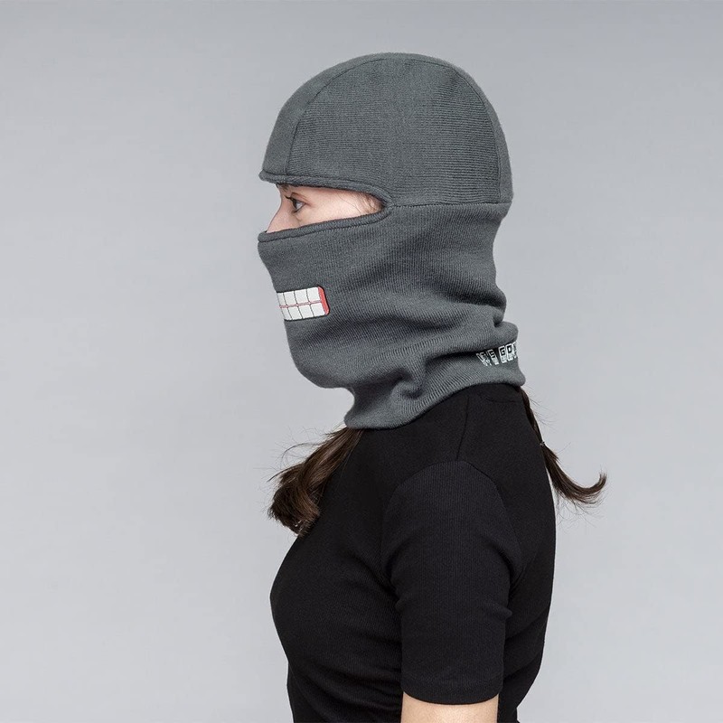 Kangol Okay Collapsible Balaclava - Anthracite/1SFM - Charcoal - One