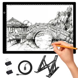 Ultra Thin Light Pad for Tracing, A4 Drawing Light Board