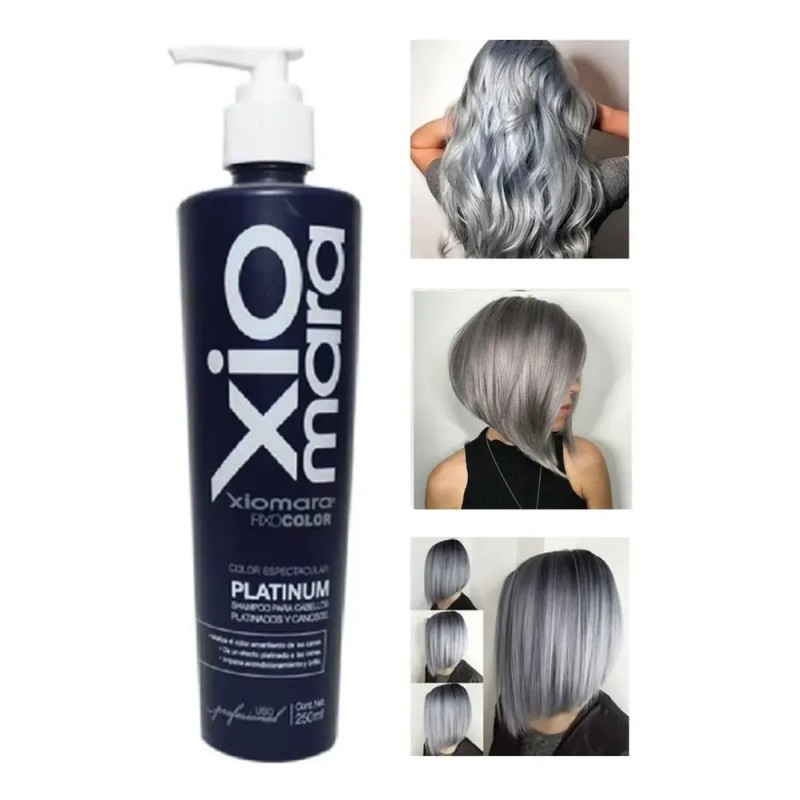 Shampoo Matizador Platinum Xiomara 250 Ml
