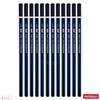 Handwriting HB Pencils, Pack of 10, ZLAPIZY Wood Pencils Eraser