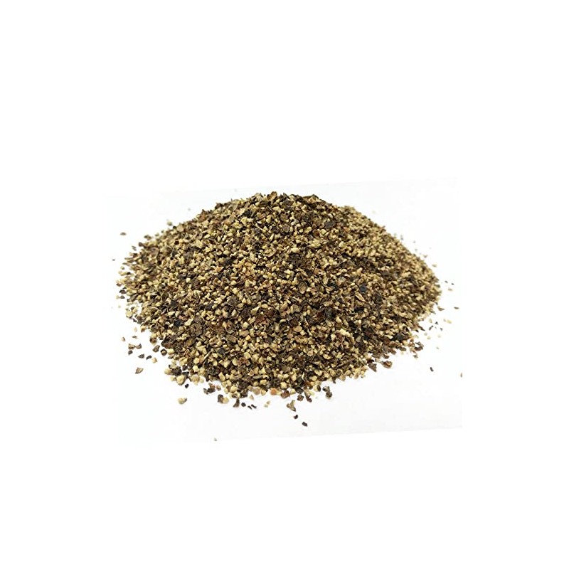 Organic Cracked Black Pepper (Coarse Ground) 40g by Manor Springs