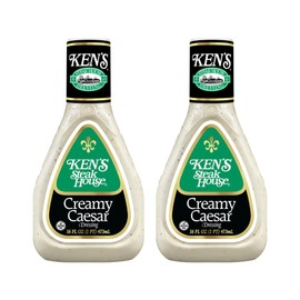 Ken's Steak House Creamy Caesar Dressing 16 fl oz (Pack of 2)