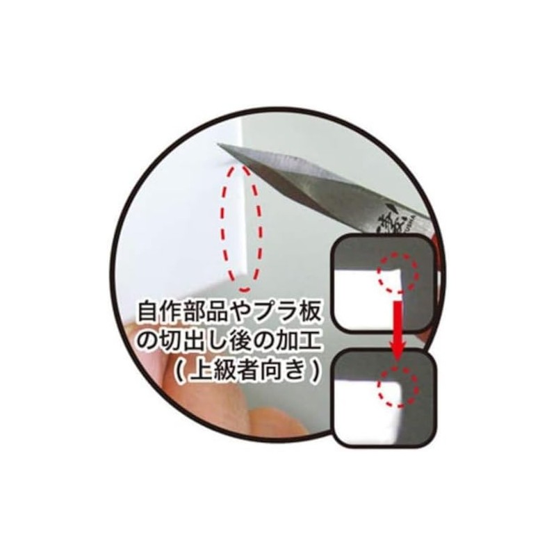 Amazing! Plastic model dedicated razor cutter, short blade type