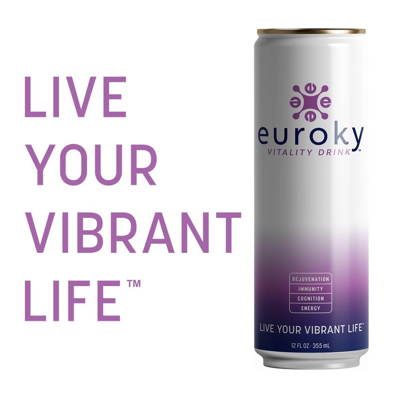 Euroky Vitality Drink, Wellness Beverage – Rejuvenation, Immunity, Cognition and