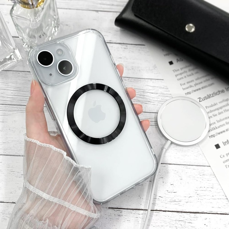 Ingram Miffy Metal Ring, Sticker, Magness, Compatible with Various Smartphones,