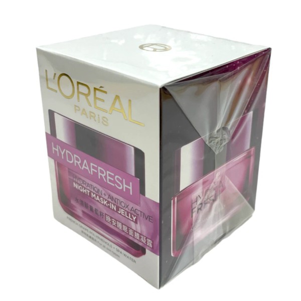 L'Oréal L'Oreal Hydrafresh Hydration + Antiox Active Night Mask-In Jelly