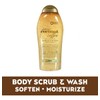 Jabón Líquido Corporal Ogx Coconut Coffee Exfoliante 577ml