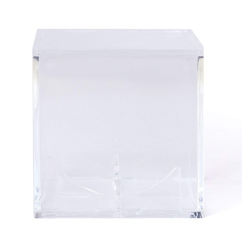 Square Acrylic Display Case | Guys Lacrosse Ball Holder |
