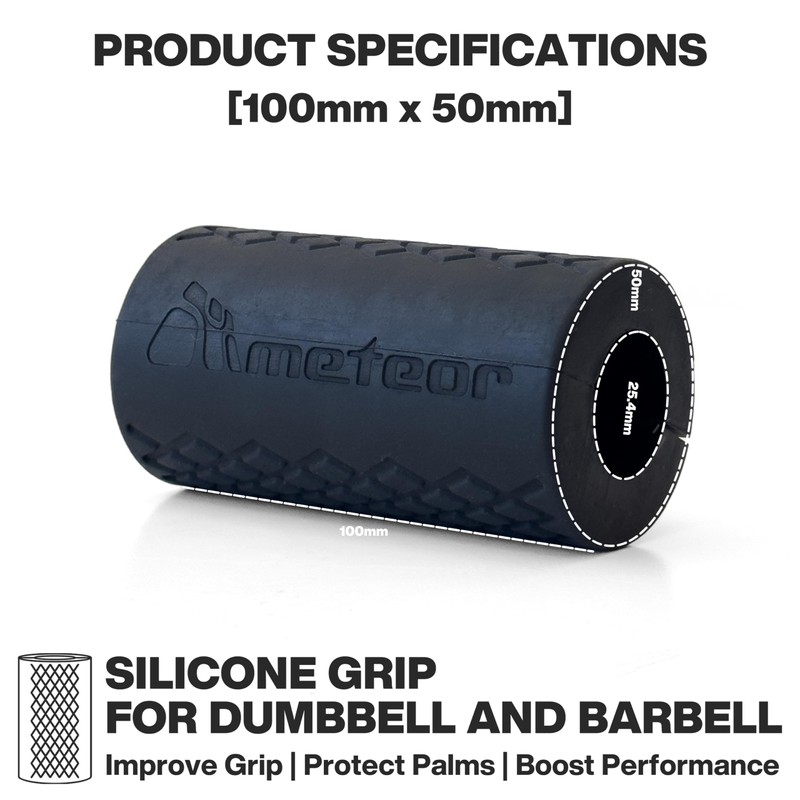 Meteor Essential Dumbbell Grip, Barbell Grip, Barbell Pad, Fat Grip,