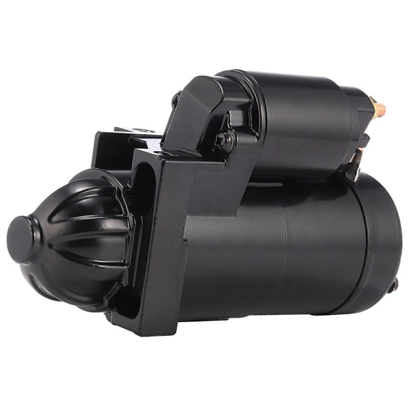 GEARZAAR 1PC 50-863007A1 Black Starter For Mercruiser Model 3.0 4.3