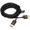BUFFALO BSHD3S30BK HDMI Cable, Slim Type, 9.9 ft (3.0 m)