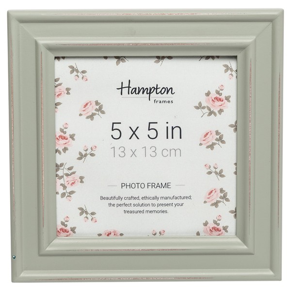 Hampton Frames PALOMA Distressed Square Picture Photo Frame Sage Green