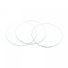 sourcing map 8 Pack 34 mm Crystal Lens Single Dome