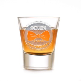 Groomsman Bowtie Shot Glasses (Set Of 4)