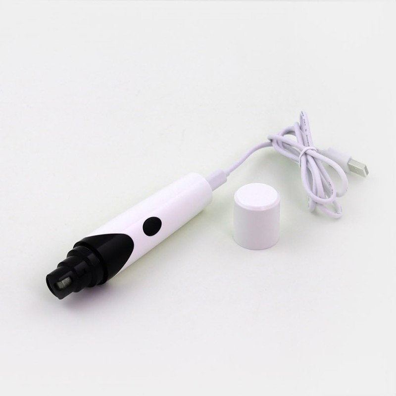 Rechargeable Professional Dog Nail Grinder – Low Noise, USB-Chargeable, Safe