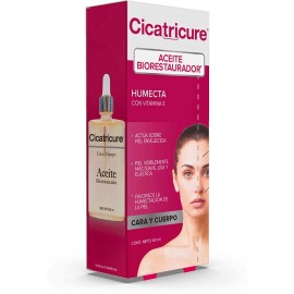 Aceite Biorestaurador Cicatricure De 60ml Cara Y Cuerpo