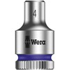 Wera 003501 Cyclop Ratchet Socket 1/4 0.16 in (4.0 mm)