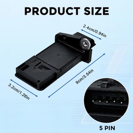 Mass Air Flow Sensor Meter MAF Compatible with Nissan 350Z 370Z Altima Frontier Murano NV1500 NV2500 NV3500 Xterra Infiniti EX35 FX37 G35 G37 QX56 Replaces 22680-7S000 AF10141