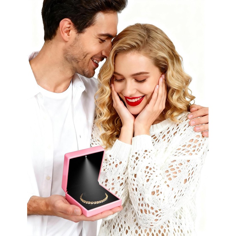 Hatori Luxury Bracelet Box, Velvet Jewelry Bangle Box Storage Case