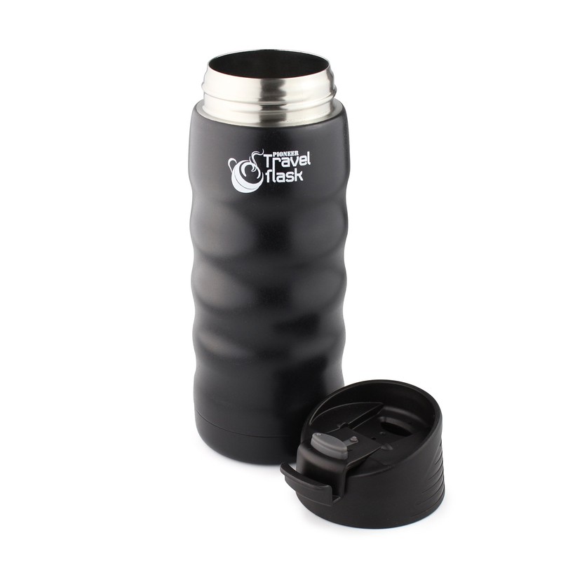 Pioneer Flasks Double-Wall Vacuum Travel Flask Hot and Cold Drink