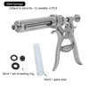 SemiAutomatic Metal AntiRust Livestock Injection Syringe for Veterinary Equipment(20ml Syringe