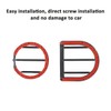 Car Headlight Protector Cover Compatible with Grenadier 2020-2024 Car Tail